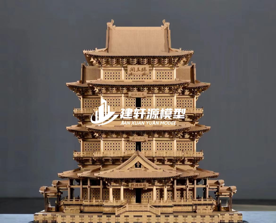 坡头古建木质模型制作