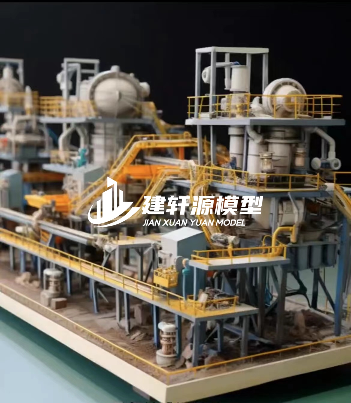 坡头设备模型制作