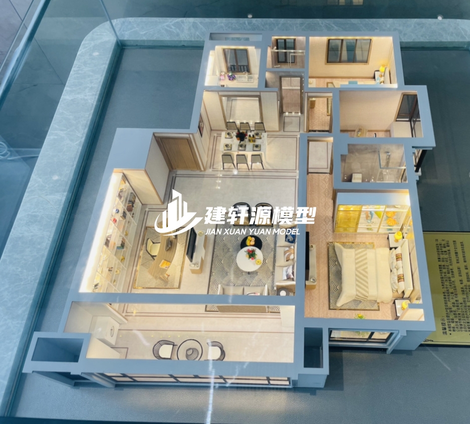 坡头地产户型模型