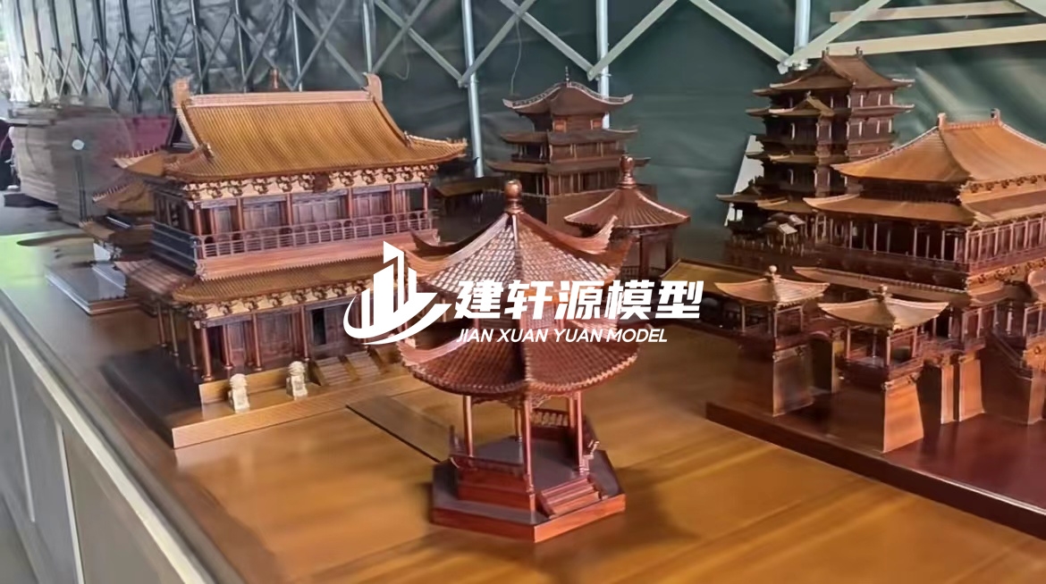 坡头古建模型制作